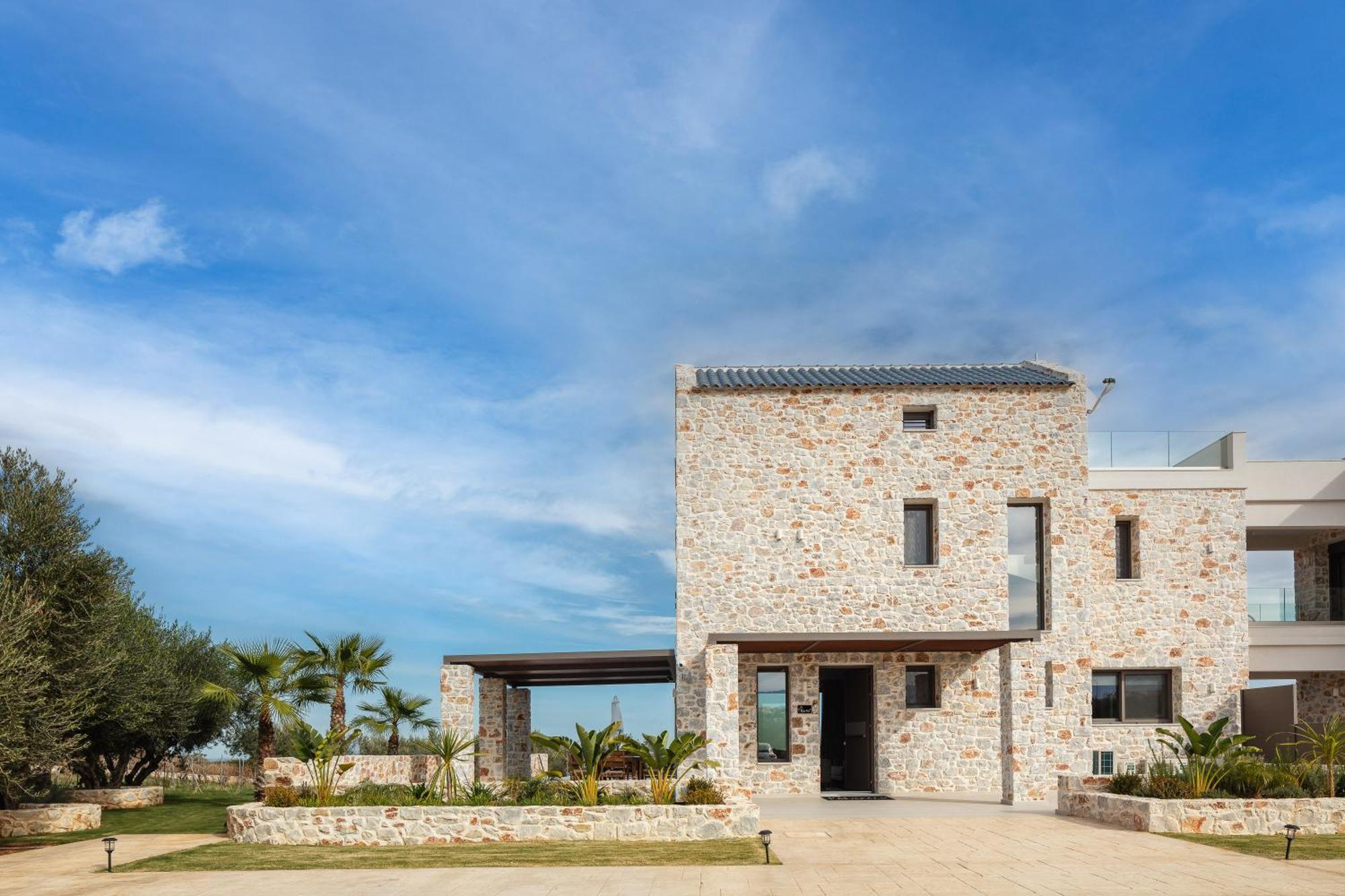 Oinolithos Luxury Villas Kalamaki المظهر الخارجي الصورة