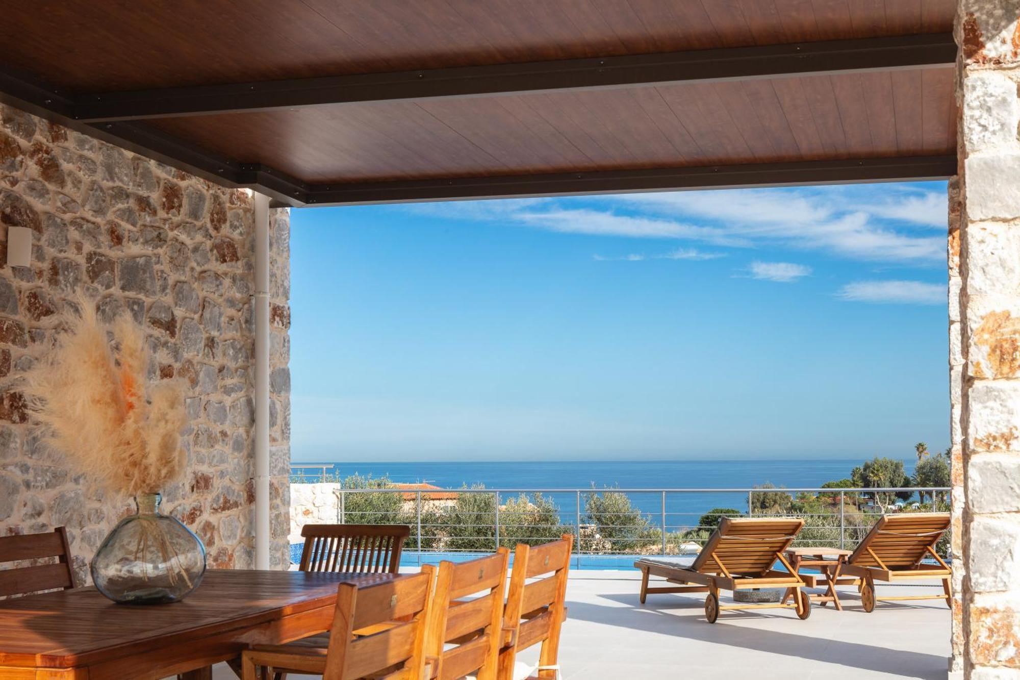 Oinolithos Luxury Villas Kalamaki المظهر الخارجي الصورة