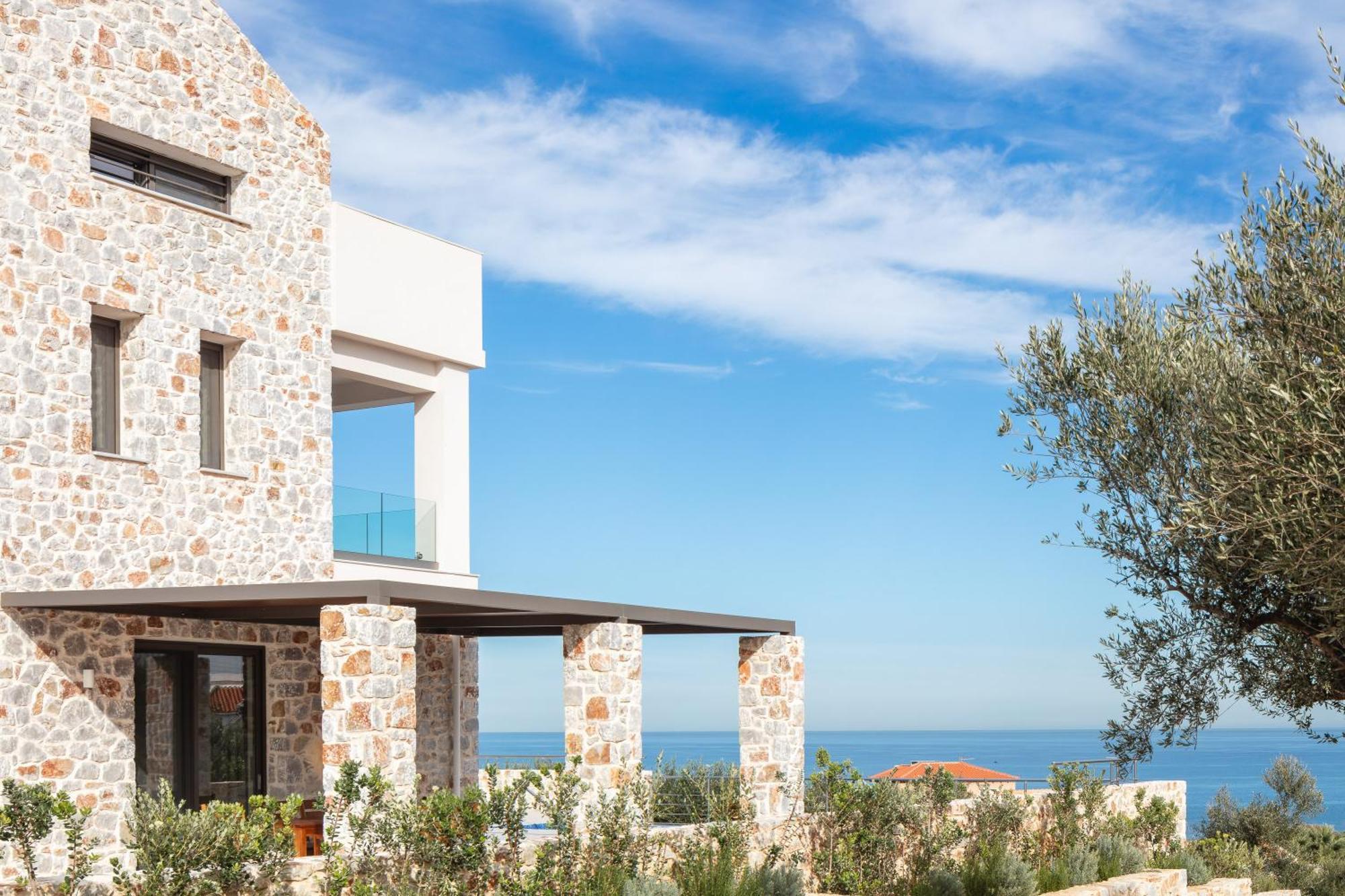Oinolithos Luxury Villas Kalamaki المظهر الخارجي الصورة