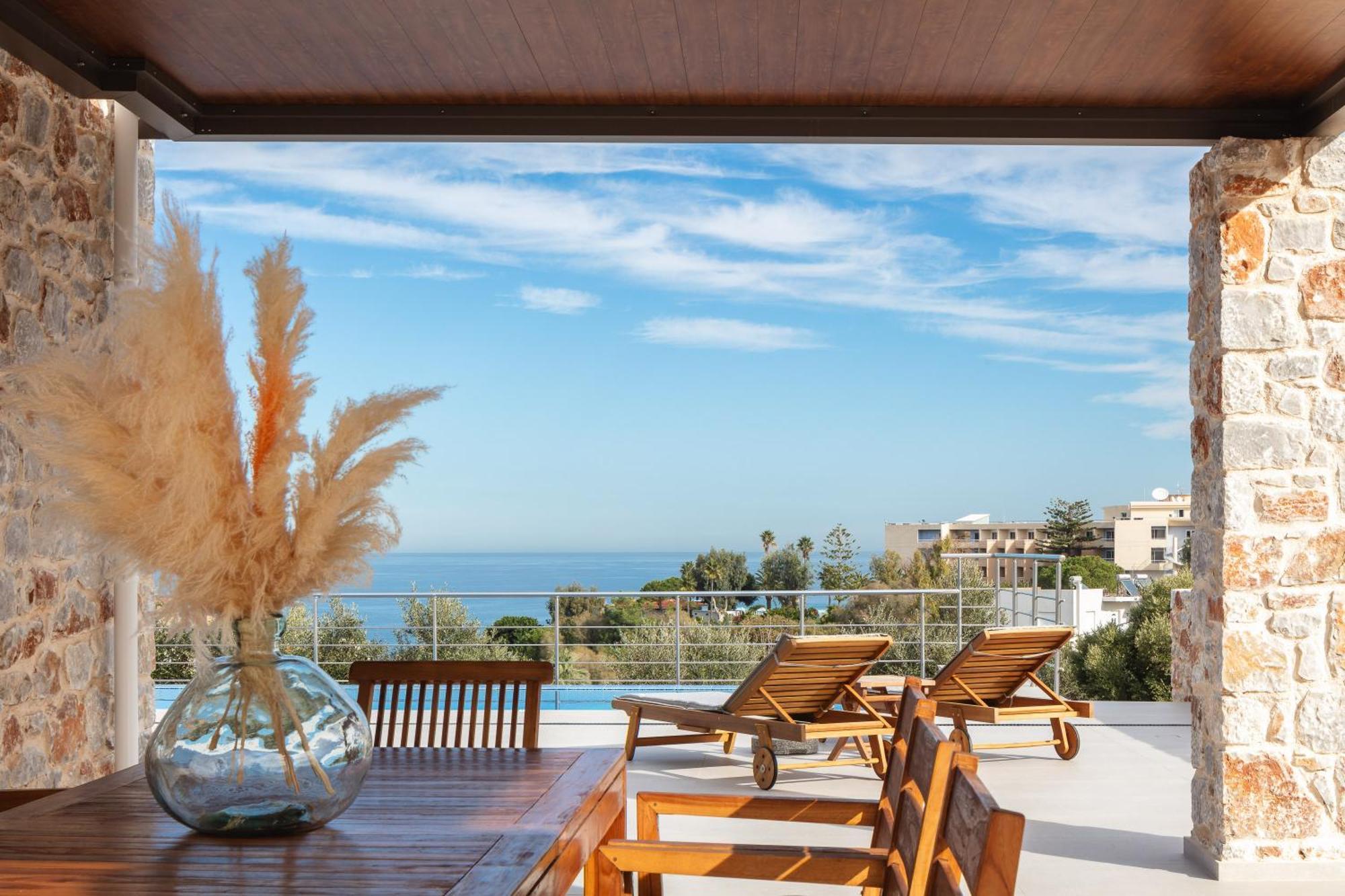 Oinolithos Luxury Villas Kalamaki المظهر الخارجي الصورة
