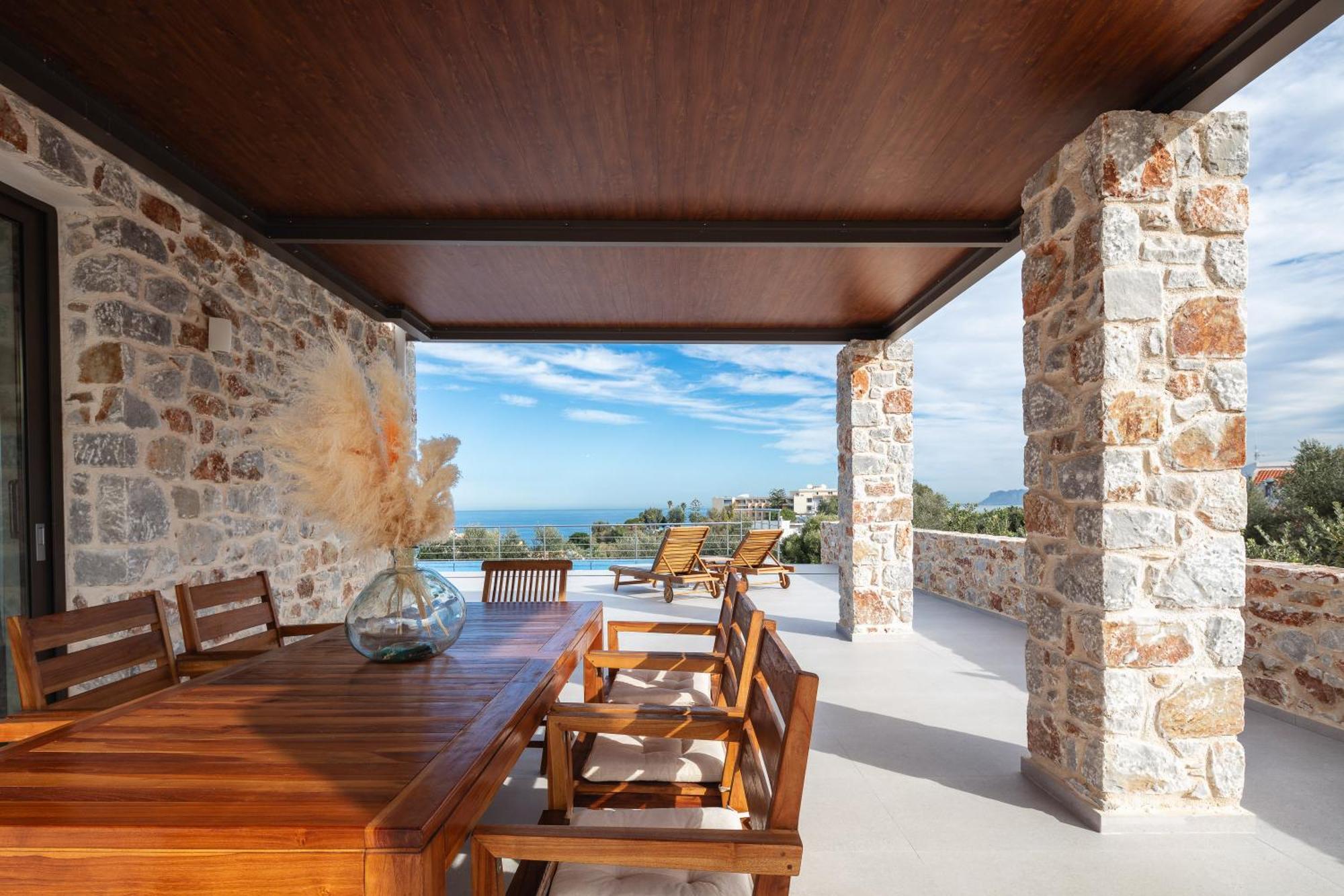 Oinolithos Luxury Villas Kalamaki المظهر الخارجي الصورة